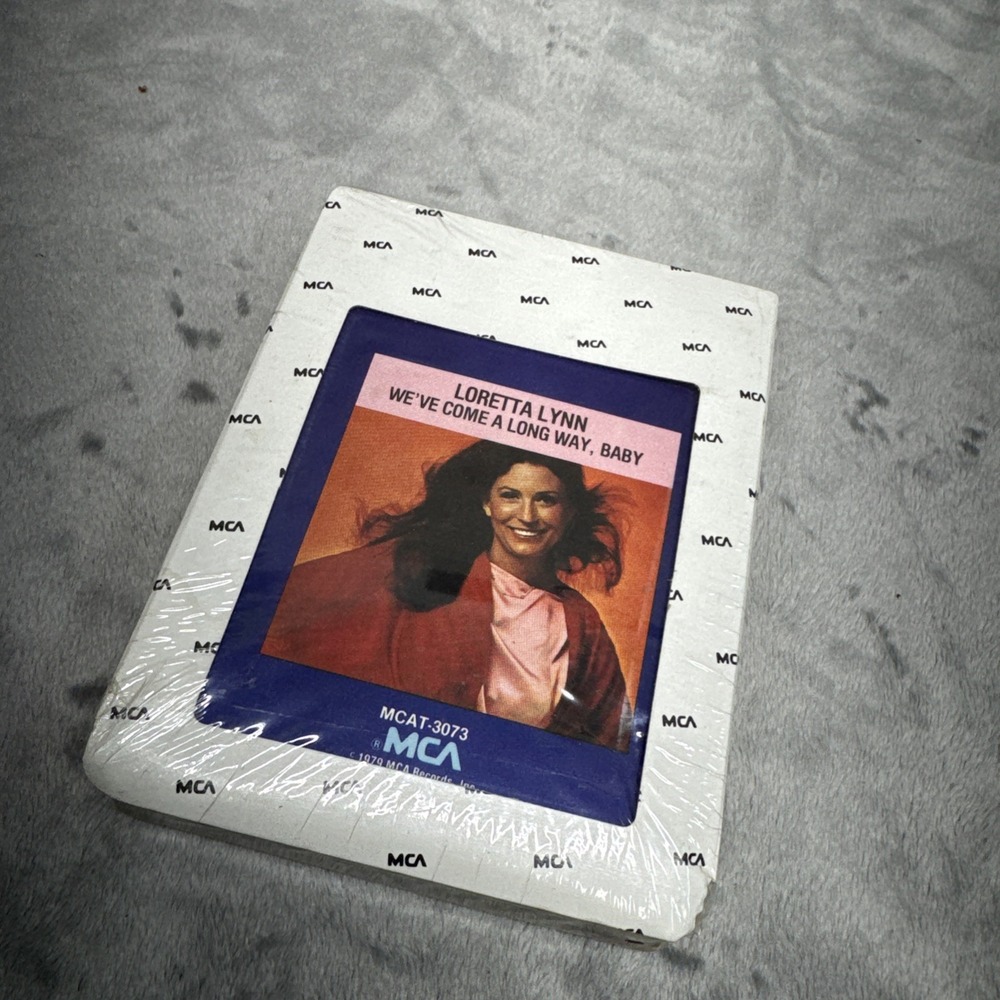 Loretta‎ Lynn We've Come A Long Way, Baby Factory Sealed 8-Track Tape MCAT-3073